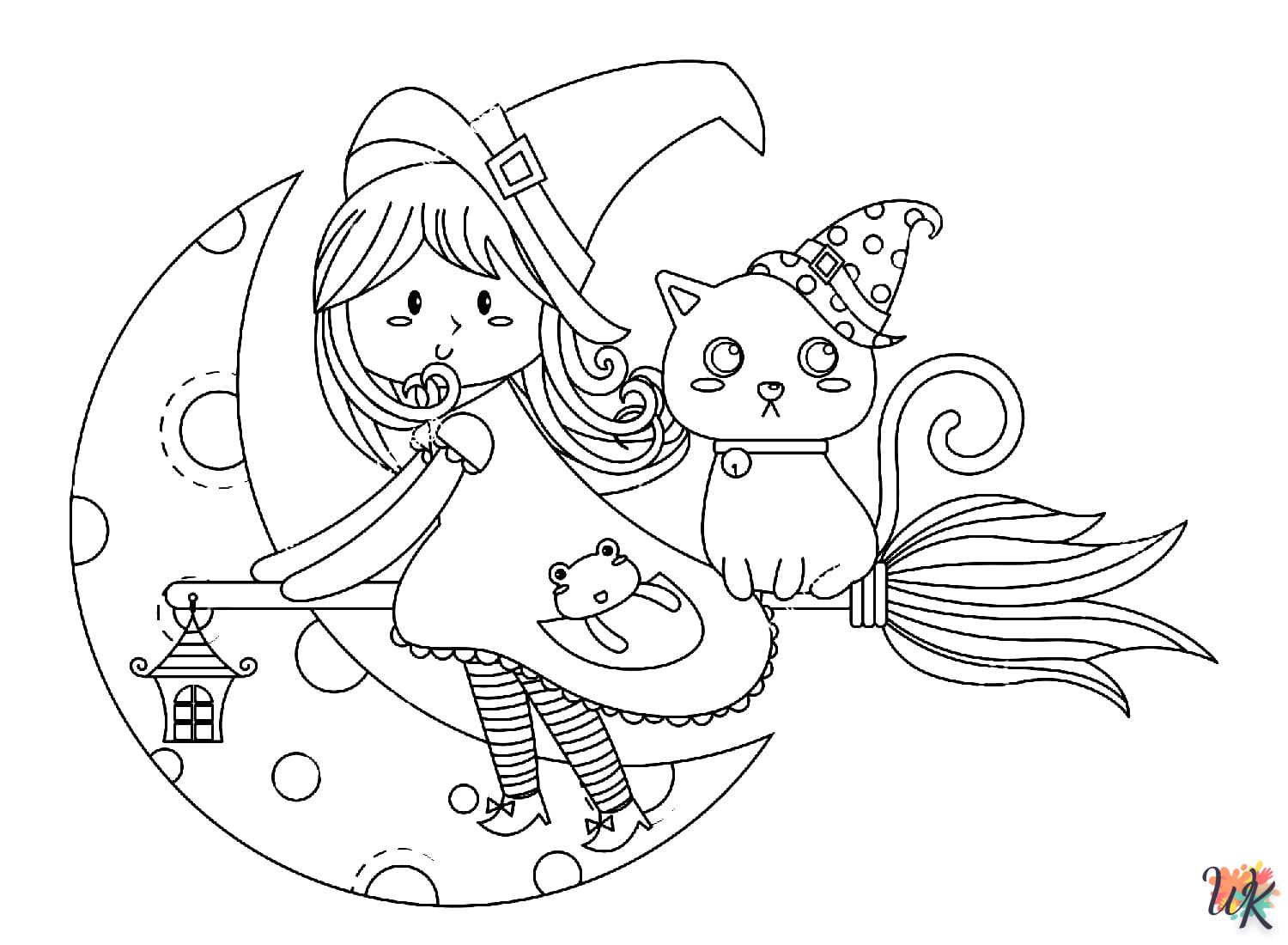 Strega 25 Disegni da Colorare Strega 23
